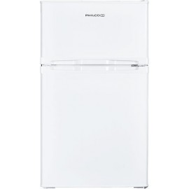 Philco PRDΕ-101WE Δίπορτο Ψυγείο 87lt Υ85xΠ48xΒ52cm Λευκό E