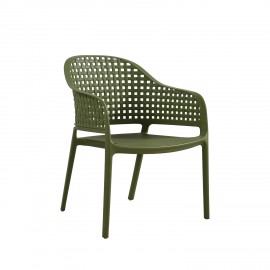 900-340 Πολυθρόνα CUBA-L λαδί 66 x 67 x 82 66x67x82 εκ.