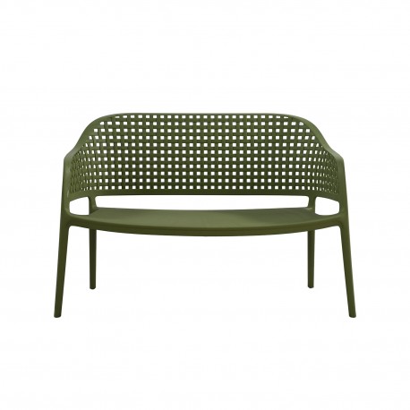 900-342 Καναπές CUBA-S λαδί 123 x 68 x 82 123x68x82 εκ.