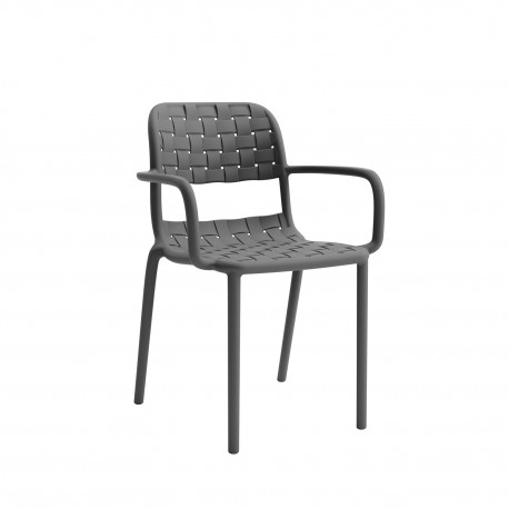 900-347 Πολυθρόνα Tonic γκρι 55 x 57 x 82 55x57x82 εκ.