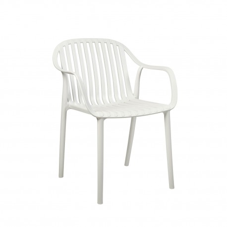 900-354 Καρέκλα Luaz λευκό 54 x 60 x 83 54x60x83 εκ.