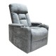 Ε9735,3 NANCY Lift-Relax Πολυθρόνα Σαλονιού - Καθιστικού, Ύφασμα Σκ.Γκρι (ηλεκτρική ανάκληση)