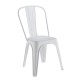 Ε51910 RELIX PP Καρέκλα Στοιβαζόμενη, PP Απόχρωση Άσπρο