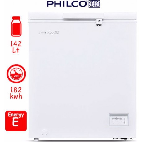 Philco PFCI-150ME Καταψύκτης Μπαούλο 142lt E