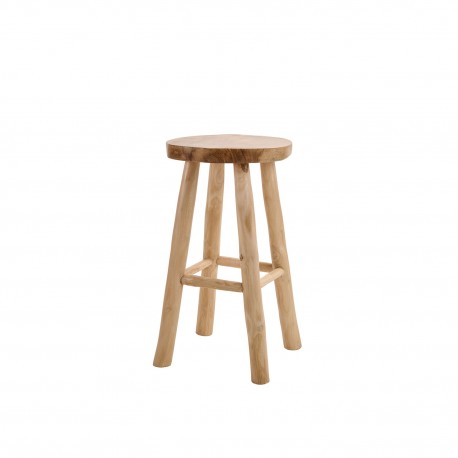 901-054 Σκαμπό COMBO 62 φυσικό 35 x 35 x 62 35x35x62 εκ.