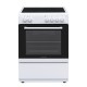 Philco PCE-654W Κουζίνα Ηλεκτρική 69lt με Κεραμικές Εστίες Λευκή 60cm A