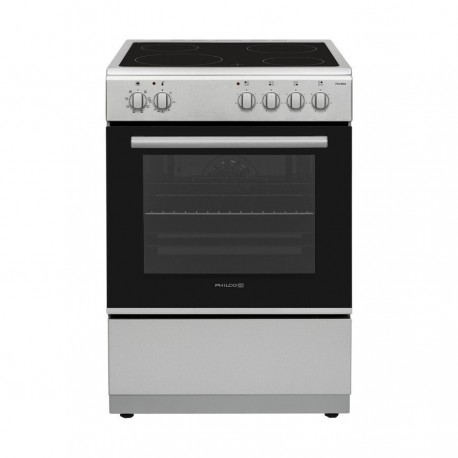 Philco PCE-654X Κουζίνα 69lt με Κεραμικές Εστίες Π60εκ. Inox A