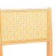 382-000012 Καρέκλα Winslow pakoworld rubberwood-rattan σε φυσική απόχρωση 46x58x80εκ
