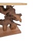 343-000080 Κονσόλα Nasiol Inart teak ξύλο σε φυσική απόχρωση 120x40x75εκ