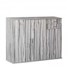 14370076 Παπουτσοθήκη ArteLibre MARIE Γκρι Μοριοσανίδα/Μελαμίνη 120x33x100cm Γκρι