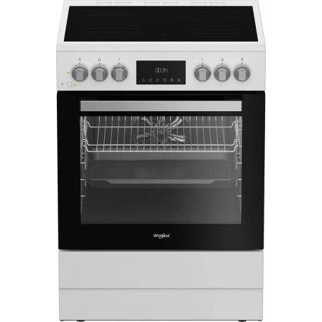 Whirlpool W6V8LCSW Κουζίνα Ηλεκτρική 72lt με Κεραμικές Εστίες 60cm Λευκή A