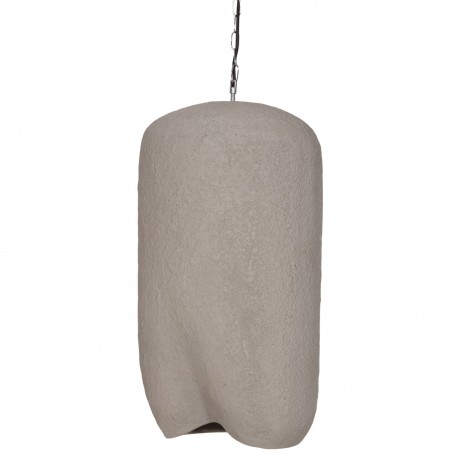 ΦΩΤΙΣΤΙΚΟ ΟΡΟΦΗΣ ΚΡΕΜΑΣΤΟ LOGKY HM4704.03L--FIBER CEMENT ΓΚΡΙ 35x35x67Υεκ