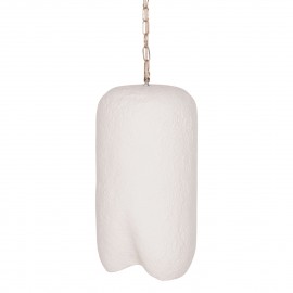 ΦΩΤΙΣΤΙΚΟ ΟΡΟΦΗΣ ΚΡΕΜΑΣΤΟ LOGKY HM4704.02S--FIBER CEMENT ΛΕΥΚΟ Φ24x47Υεκ