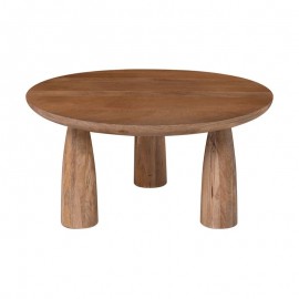 ΕΑ7502,2 AZTEC Τραπεζάκι Σαλονιού- Καθιστικού, Ξύλο Mango, Απόχρωση Smoke Walnut