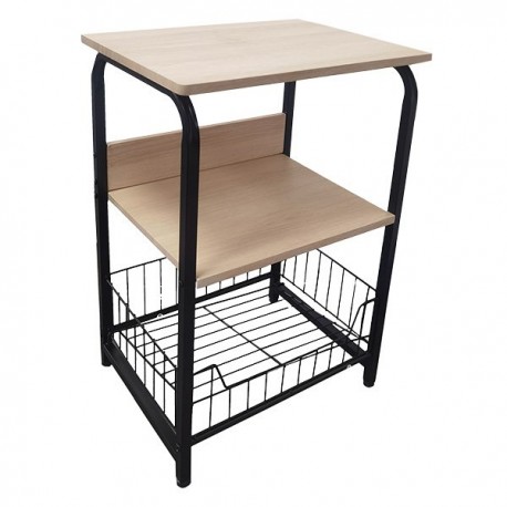 E-4355 Τραπεζάκι πολλαπλών χρήσεων ξύλινο 40X30X56cm 1ΤΜΧ/ΚΙΒ