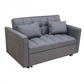 40-0314 WIND GREY ΥΦΑΣΜΑ ΚΑΝΑΠΕΣ/ΚΡΕΒΑΤΙ 140X85X82εκ.