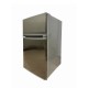 500087 Ψυγείο PRDD-50087 Primo 90L 4*Freezer Δίπορτο Inox/Γκρι