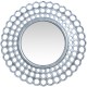 14740049 Καθρέπτης Τοίχου ArteLibre Ασημί Πλαστικό Φ45.7x4.6cm Ασημί