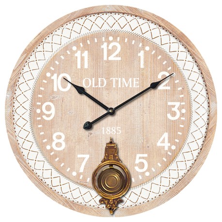 14650017 Ρολόι Τοίχου ArteLibre MDF Φ58x4cm