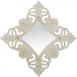 14740076 Καθρέπτης Τοίχου ArteLibre Μπεζ Πλαστικό Φ61x5.3cm Μπεζ