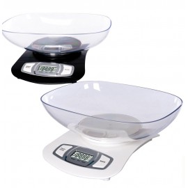 06510149 Ζυγαριά Κουζίνας Ψηφιακή Μέγιστο Βάρος 5kg Πλαστικό Σε 2 Χρώματα