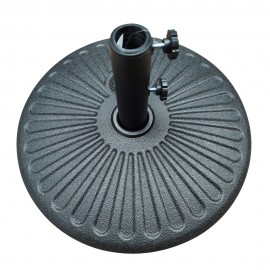 14660080 Βάση Ομπρέλας ArteLibre HAINAN 2.1kg Μαύρο Πλαστικό 51x12x51cm Μαύρο