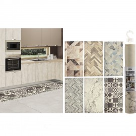 06512464 Χαλί Απορροφητικό 50x230x0.4cm Σε 6 Σχέδια