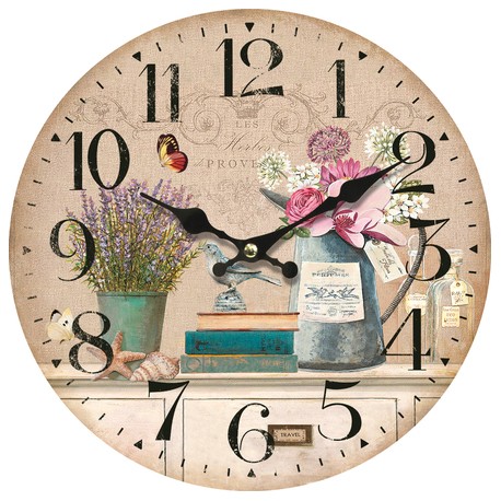 14650007 Ρολόι Τοίχου ArteLibre MDF Φ34x3.8cm