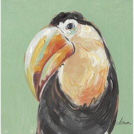 14670090  Πίνακας ArteLibre -Ζωϊκό Βασίλειο- Καμβάς 30x30cm