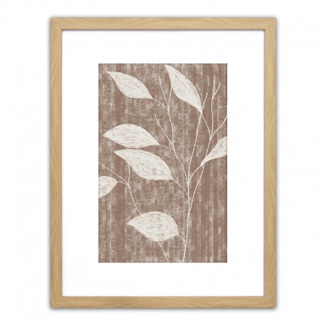 14680022 Πίνακας Σε Κορνίζα ArteLibre Πλαστικό -Φυτό- 35x45x1.8cm