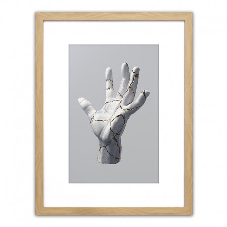 14680048 Πίνακας Σε Κορνίζα ArteLibre Πλαστικό -Abstract- 35x45x1.8cm