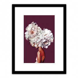 14680065 Πίνακας Σε Κορνίζα ArteLibre Πλαστικό -Γυναικεία Φιγούρα- 35x45x1.8cm