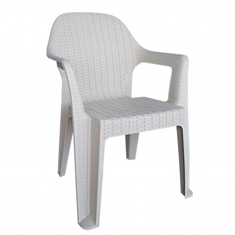 14720035 Καρέκλα Κήπου ArteLibre POLO Cappuccino Πλαστικό 60x47x85cm Καφέ
