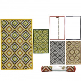 06512938 Χαλάκι Gobelin Πολύχρωμο Πολυεστέρας/Βαμβάκι 50x110cm Σε 6 Σχέδια