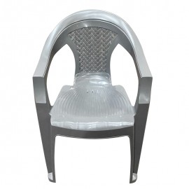 14720040 Καρέκλα Κήπου ArteLibre ECIE Γκρι Πλαστικό 79x59x58cm Γκρι