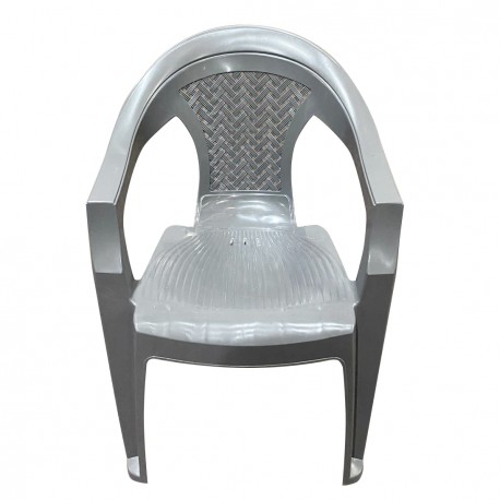 14720040 Καρέκλα Κήπου ArteLibre ECIE Γκρι Πλαστικό 79x59x58cm Γκρι