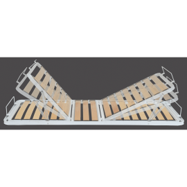 8713982345442-2 2402 Ορθοπαιδικό Τελάρο Χειροκίνητο Πολύσπαστο Ανάκλιση Κεφάλι - Πόδια - Ενιαίο, Πλάτος 124, Μήκος 215