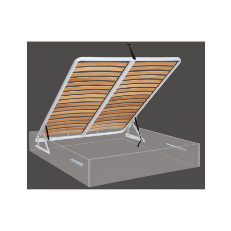 8713964880098-2 236 Ορθοπεδικό τελάρο με πυκνές λάτες, για pocket στρώματα με ανεξάρτητα Ελατήρια, Πλάτος 100, Μήκος 210