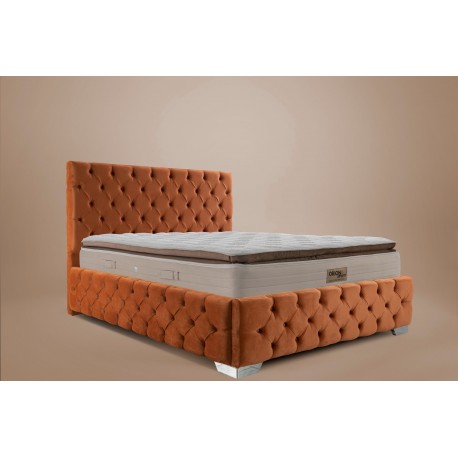 8747738693858-3 Κρεβάτι Nafsika, Πλάτος 110, Μήκος 200