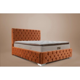 8747738693858-7 Κρεβάτι Nafsika, Πλάτος 150, Μήκος 200