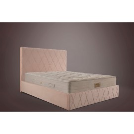 8747738235106-2 Κρεβάτι Nefeli, Πλάτος 100, Μήκος 200