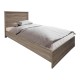 383-000295 Σετ Κρεβατοκάμαρας Athos Sonoma με Κρεβάτι 90x190εκ Σετ 3τεμ