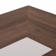 ΤΡΑΠΕΖΙ ΑΛΟΥΜΙΝΙΟΥ TABER HM5131.11 ΛΕΥΚΟ ΜΕ POLYWOOD TOP 200x100x75Υεκ