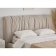 Ε8056,1 TOKYO Κρεβάτι Διπλό, για Στρώμα 160x200cm, Ύφασμα Μπεζ