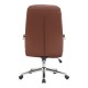 090-000024 Καρέκλα γραφείου διευθυντή Normie pakoworld pu καφέ 58x65x103-111εκ