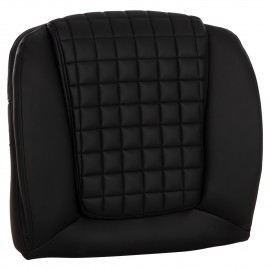 ΑΝΤΑΛΛΑΚΤΙΚO ΚΑΘΙΣΜΑ ΓΙΑ ΚΑΡΕΚΛΑ ΓΡΑΦΕΙΟΥ HM1097.01 ΜΑΥΡΟ PU 57x11x56εκ.