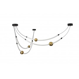 0064184 CCC 705-2 LED 4 ΣΩΛΗΝΕΣ ΜΕ ΧΡΥΣΗ ΔΙΑΚΟΣΜΗΤΙΚΗ ΜΠΑΛΑ