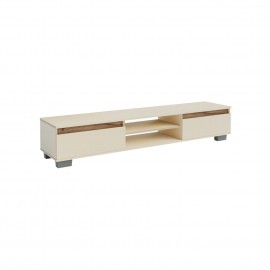 GR-LILUTV Έπιπλο TV Lilu Μπεζ-Σκούρο Δρυς 175x37x31cm