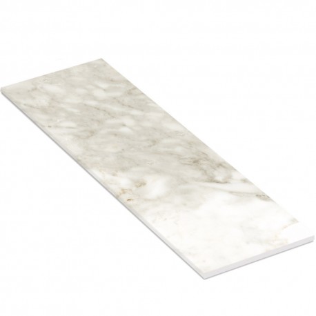 GR-WT09VENATO Πάγκος Κουζίνας Λευκό Μάρμαρο 300x60x2.8cm