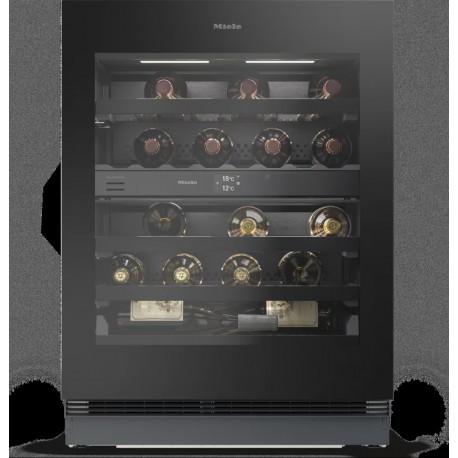 Miele KWTUS 7096 E Εντοιχιζόμενος Συντηρητής Κρασιών Μαύρο obsidian γυαλί E (12519560)